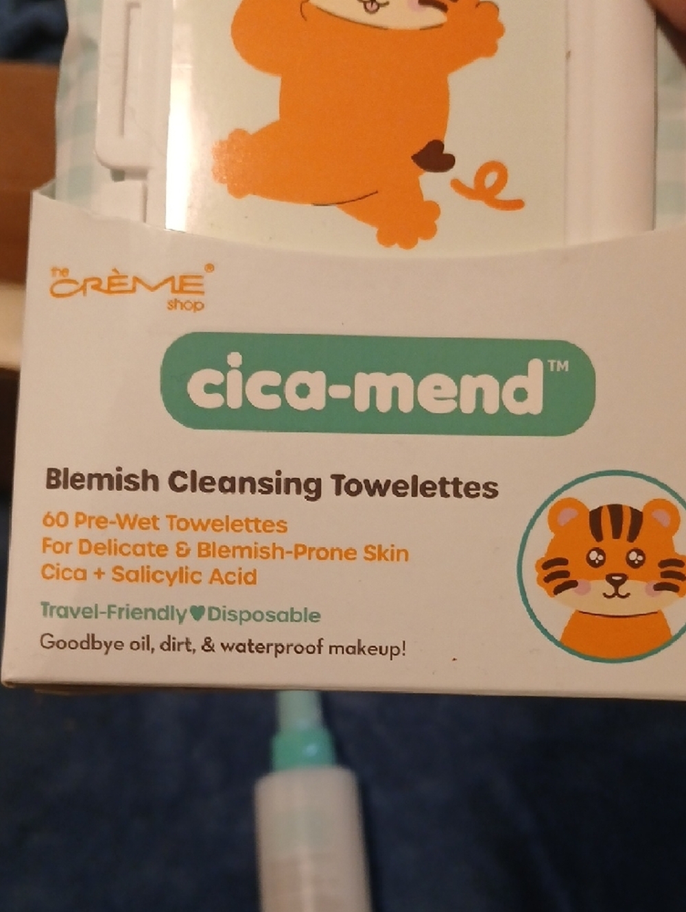 The Creme Shop Cica-Mend Blemish Cleansing Towelettes + Mask + Cooling Mist - Picture 5 of 9